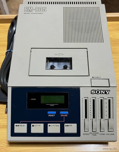 Микрокассетный транскрибатор Sony BM-805.