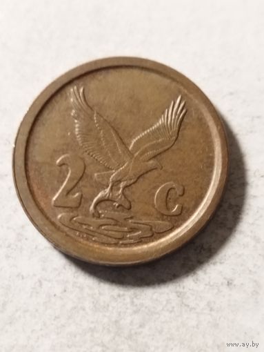 ЮАР 2 цента 1991