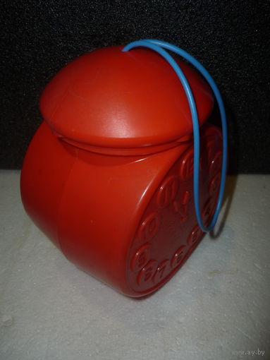 Новогодний Контейнер под ёлку для подарков. СССР. ЧАСЫ