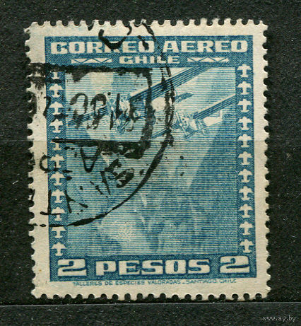 Самолет над земным шаром. Международные авиалинии. Чили. 1934