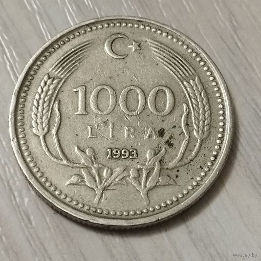 Турция 1000 лир 1993г.