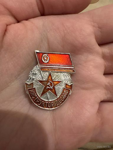 Инструктор досааф значок