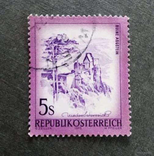 Марка Австрия 1974 год Пейзаж