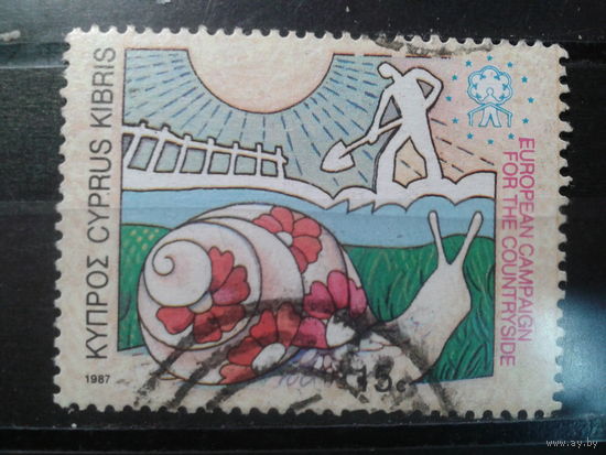 Кипр, 1987. Улитка