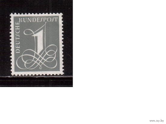 Германия(ФРГ)-1955,(Мих.226) , ** , Стандарт