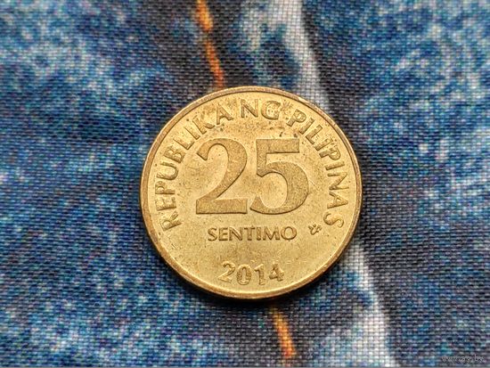 Филиппины. 25 сентимо 2014.
