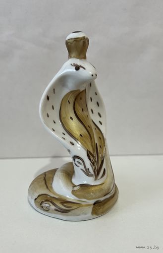 Фарфоровая статуэтка "Кобра" (Змея) ДФЗ