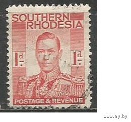 Южная Родезия. Король Георг VI. 1937г. Mi#43.