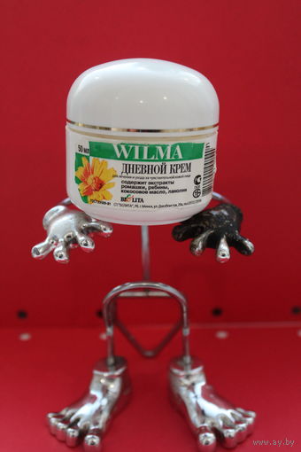 Баночка из 90-х от крема WILMA БЕЛИТА 1999-2001 гг