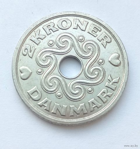 Дания 2 кроны 2007г