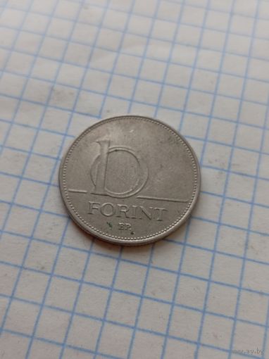 10 форинтов 1993 года