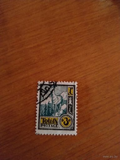 1927 Тува Загорский 13 фауна (2-15)