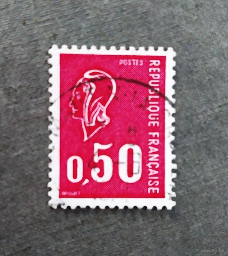 Марка Франция 1971 год Стандарт