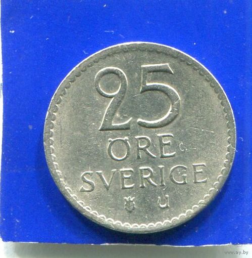 Швеция 25 эре 1968