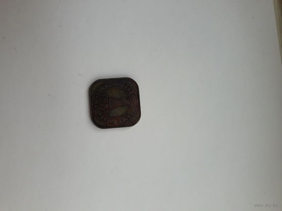 Малайя 1 цент 1941 I Калькута