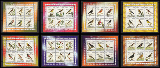 СЕРИЯ Блоков птицы   фауна  MNH