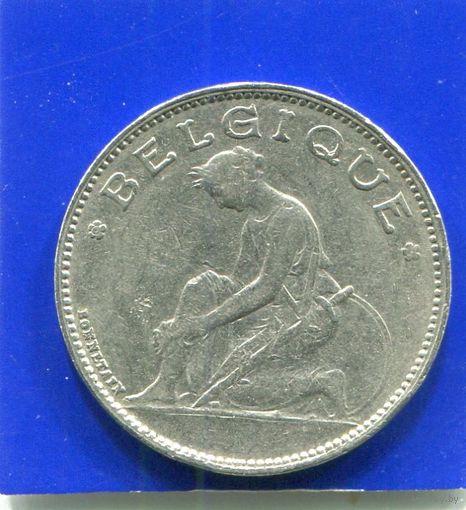 Бельгия 1 франк 1922 BELGIQUE