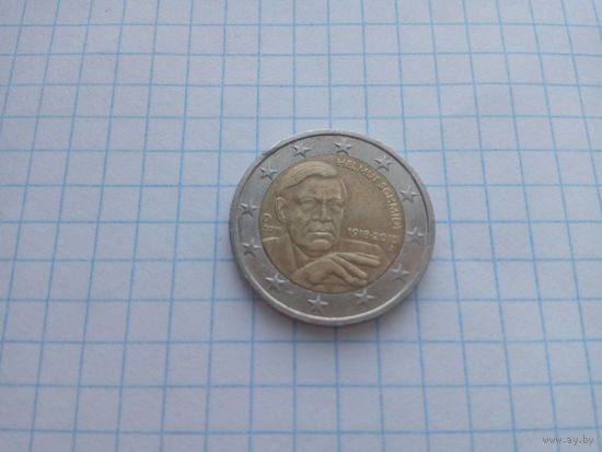 2 евро 2018 год Германия