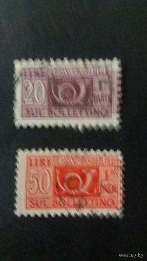 Италия 1955 2м посыл.марки