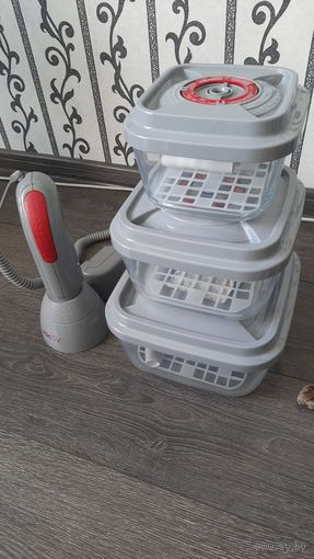 Набор,,ЦЕПТЕР,,для вакумного хранения продуктов,новый.