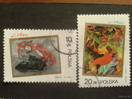 Польша 1985 живопись