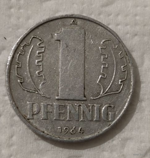 Германия - ГДР 1 пфенниг, 1964 (14-5-9)