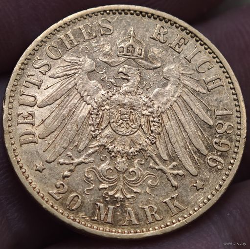 20 марок 1896 года