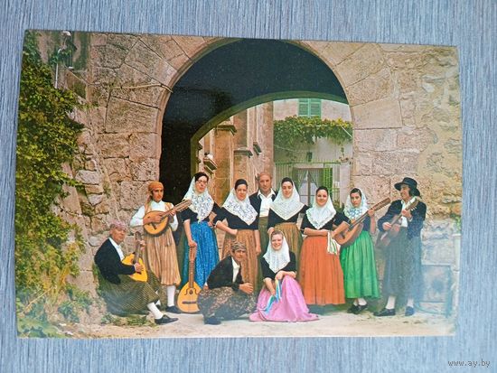 Этнография. Майорка, Балеарские острова. Вальдемоса. Традиционные костюмы