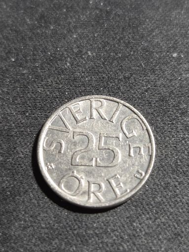 Швеция 25 эре 1979