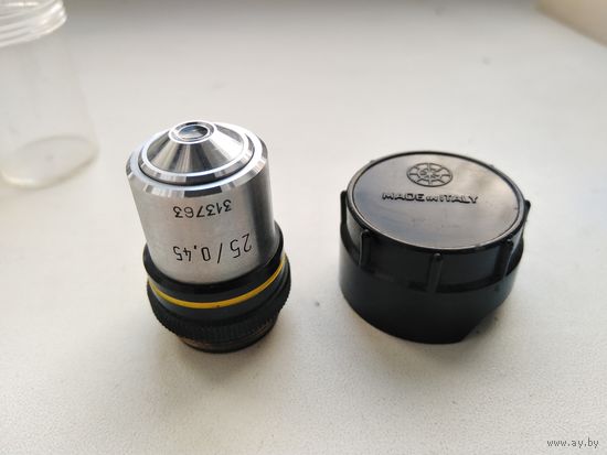Обьектив для микроскопа  Officine Galileo Italy 25/0,45