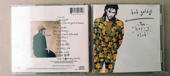 Bob Geldof - The Happy Club (USA 1992 CD аудио)