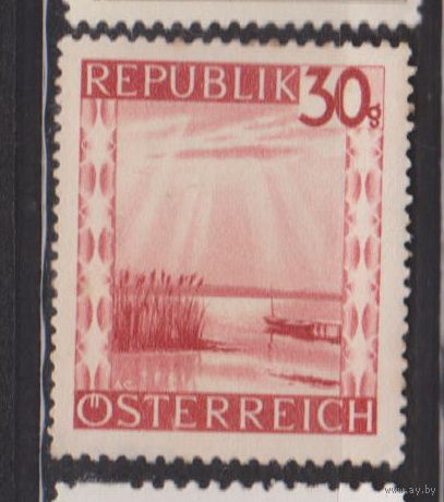 Флот лодки Ландшафты Австрия 1945 год лот 12 ЧИСТАЯ
