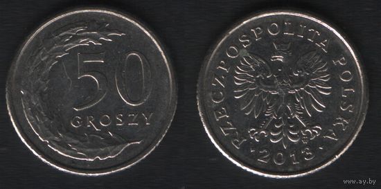 Польша y281 50 грош 2013 год (mw) (_alb2