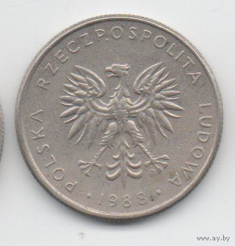 НАРОДНАЯ РЕСПУБЛИКА ПОЛЬША. 10 ЗЛОТЫХ  1988 г.