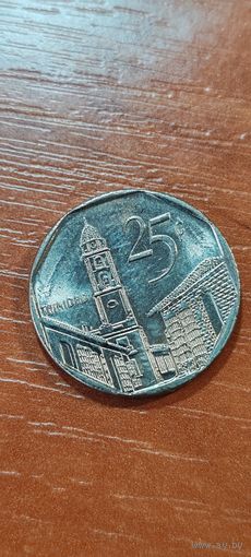 Куба 25 сентавос 2008