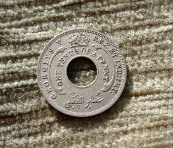 Werty71 Британская Западная Африка 1/10 пенни 1926