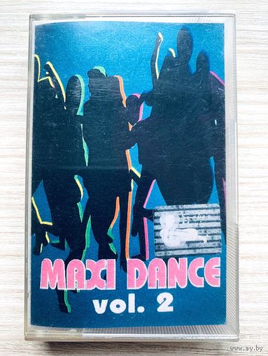 Студийная аудиокассета Maxi Dance Vol. 2 - 2 Unlimited, Leila K, Jinny, Snow etc... 1993