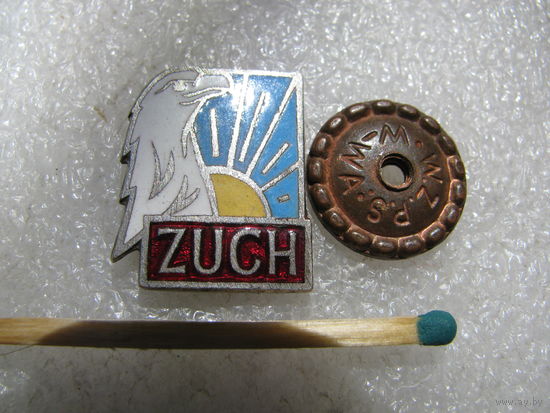 Знак. Польша. Zuch. Союз Польских юных харцеров - Национальная Скаутская организация. тяжелый, винт