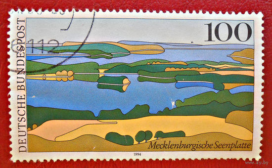 Германия, 1994 год, Мекленбургское поозёрье