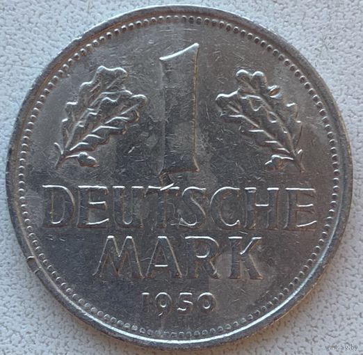 Германия 1 марка 1950 г. G