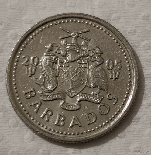 Барбадос 10 центов, 2005 (14-11-34)