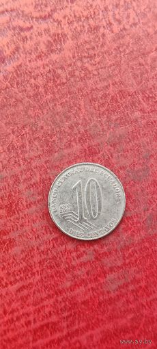 Эквадор 10 сентавос 2000