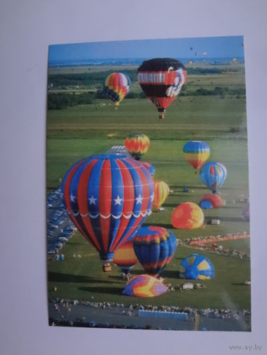 Календарик 1998 г. Фестиваль воздушных шаров.