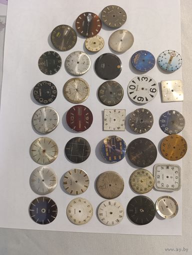 Часы СССР цыферблаты