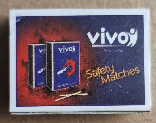 Спичечный коробок 48 х 35 х 13 мм., серия "VIVO"