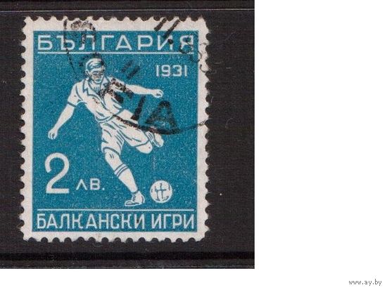 Болгария-1933(Мих.253) гаш.  , Спорт,  футбол