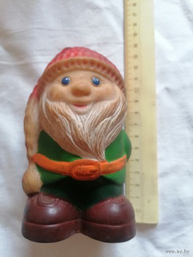 Игрушка резиновая ГНОМИК СССР