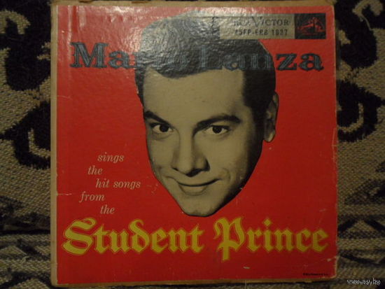 Mario Lanza - ...sings the hit songs from The Student Prince - RCA Victor, USA (2 пл-ки 7'', 45 об/мин)