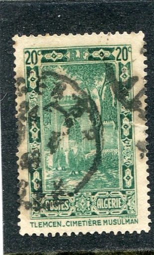 Французский Алжир. Мусульманское кладбище в городе Тленсен. 20с