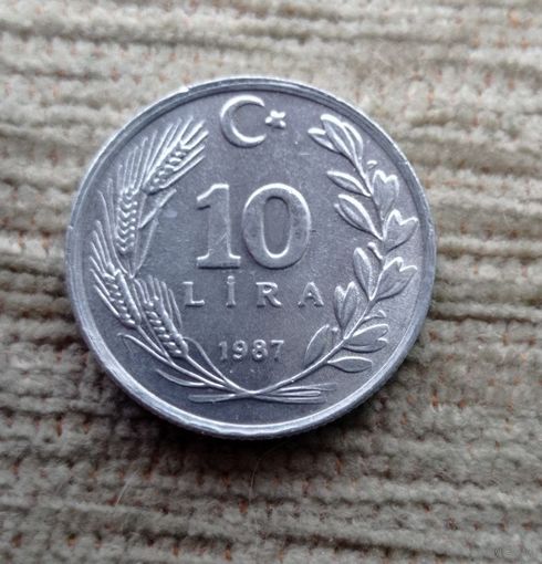 Werty71 Турция 10 лир 1987